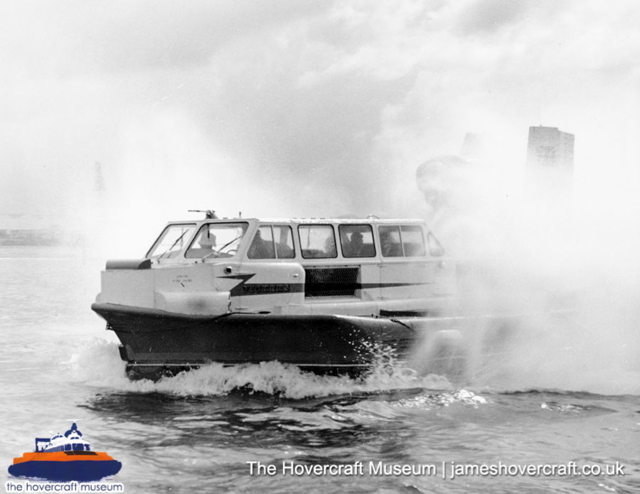 Vickers Hovercraft VA2 -  (credit: The <a href='http://www.hovercraft-museum.org/' target='_blank'>Hovercraft Museum Trust</a>).